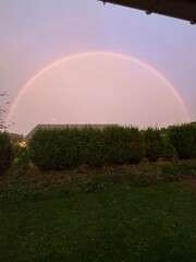 Naklejka premium coucher de soleil nature paysage