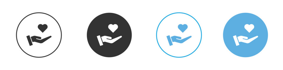 Selfcare icon Logo Template Design set