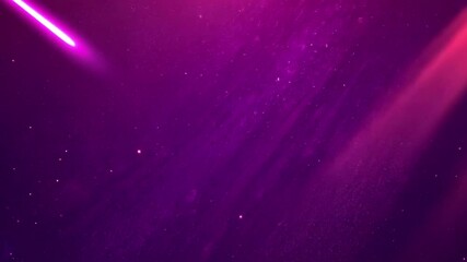 Beautiful pink light rays and sparkling stars create a dreamlike atmosphere in a cosmic backdrop, pink light rays and stars computer generated abstract motion background - Powered by Adobe
