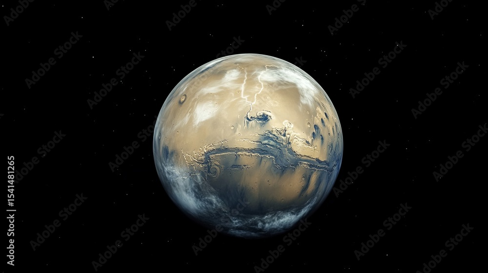 Poster exploration of the red planet robotic missions and the search for life on mars alien surface