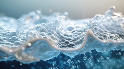 A self-healing water membrane that removes microplastics from oceans