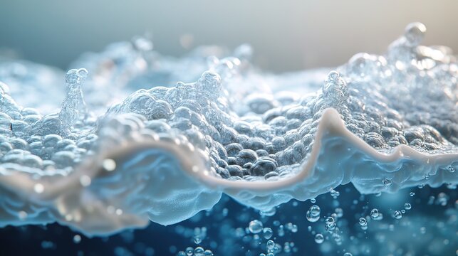 A self-healing water membrane that removes microplastics from oceans