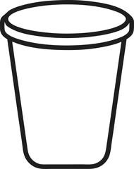 plastic cup icon