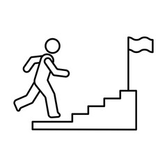 Career Growth outline icon