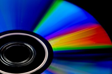 Colorful Spectrum on Spinning Disc