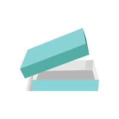 Custom dimension boxs two lid 3D template