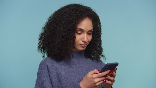 Frustrated woman reacting to bad service on phone