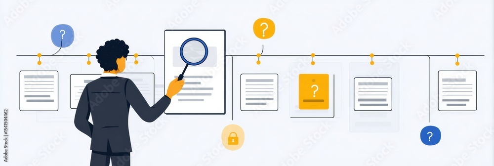 Aufkleber Guide on Reporting Cybercrime With Visual Flow for Effective Understanding and Action