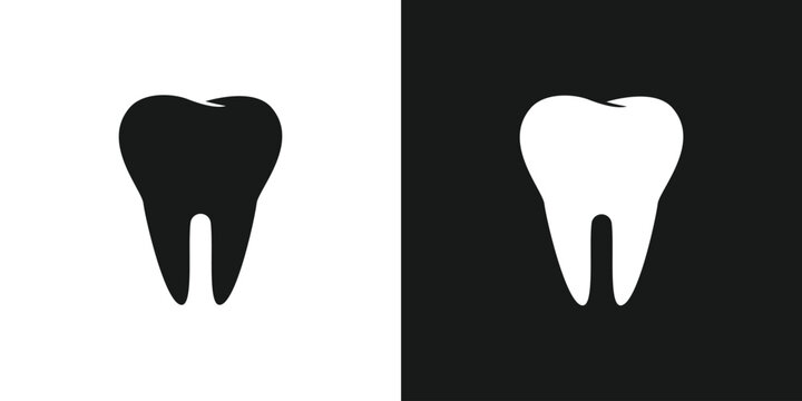 Dental clinic health care symbol icons design. Vector