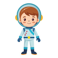 Space explorer kid
