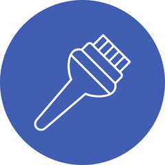 Hair dye brush Icon