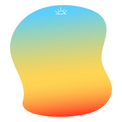 朝日の空色イメージ