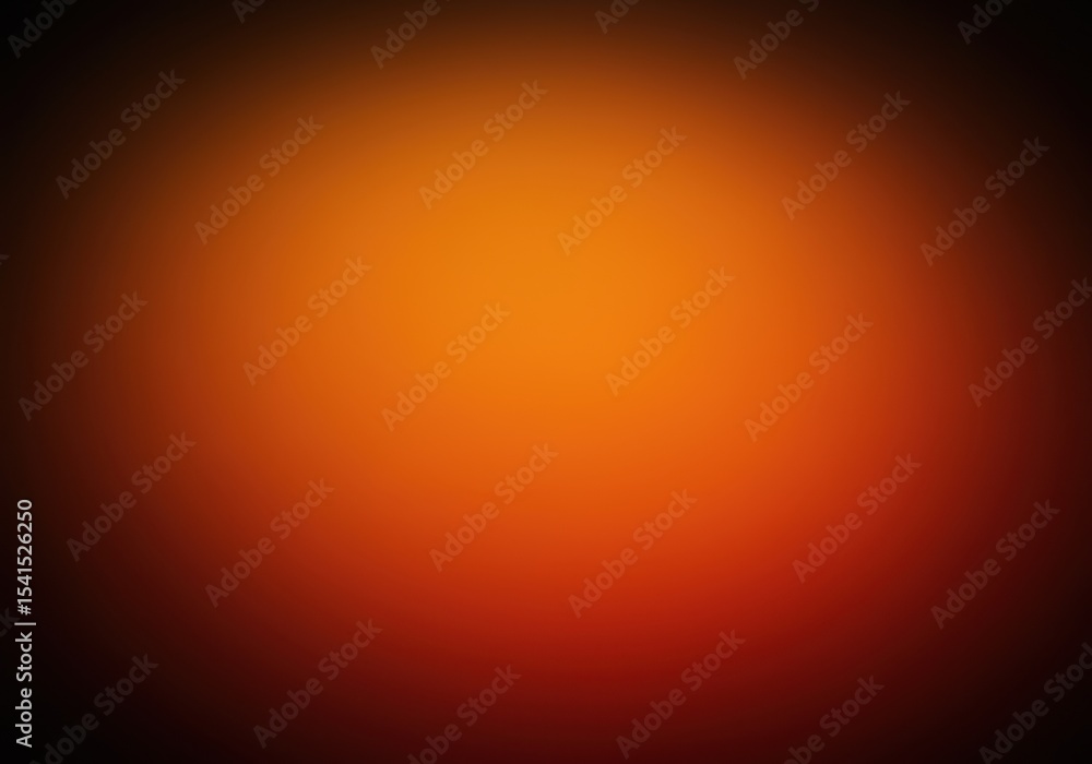 Poster gradient orange background with dark vignette, creating a warm and inviting backdrop