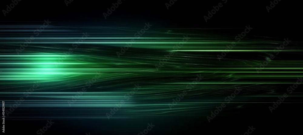 Poster vibrant tech landscape showcasing dynamic data flows and innovative networking solutions in action.