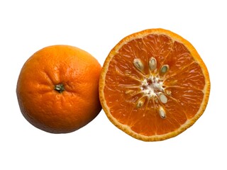 Fresh Orange Fruit Isolated on White Background
A clean and minimal image of a ripe orange fruit isolated on a pure white background. The bright color and natural surface detail make it ideal for use 