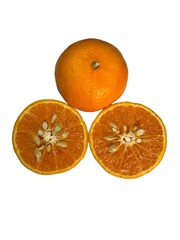 Fresh Orange Fruit Isolated on White Background
A clean and minimal image of a ripe orange fruit isolated on a pure white background. The bright color and natural surface detail make it ideal for use 