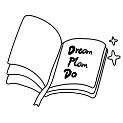 Journal book illustration