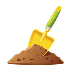 Gardening Tool Ready for Digging