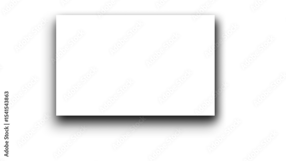 Fototapete transparent rectangle shadow overlay: subtle white box with soft drop shadow for design elements