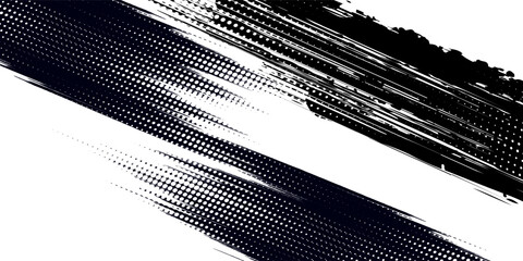 Vector brush sroke texture. Distressed uneven grunge background. Abstract distressed vector illustration. Overlay over any design to create interesting effect and depth. Black isolated on white. EPS10