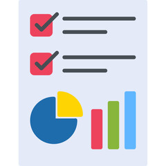 Market Trends Vector Icon Design