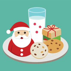 santa claus with gifts