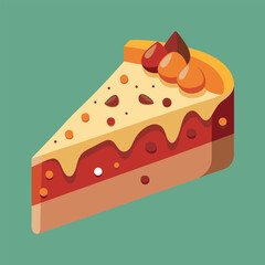 cake with strawberry