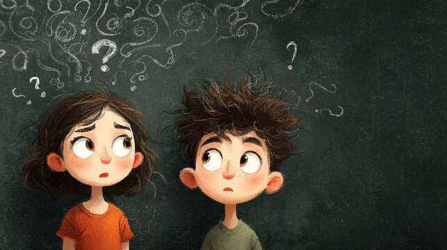 A thoughtful and emotive illustration showing a dyslexic boy struggling to learn Hindi Barakhadi, guided patiently by his teen sister.  Generative AI