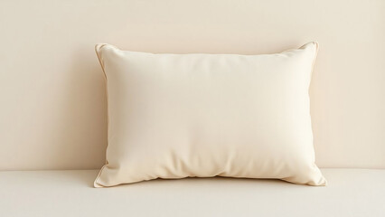 isolated background mock up template pillow