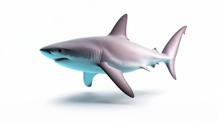 Obraz premium broccoli isolated on white background. Vibrant green vegetable against pure backdrop a single floret of cruciferous plant healthy food photography nutritious element dietary fiber