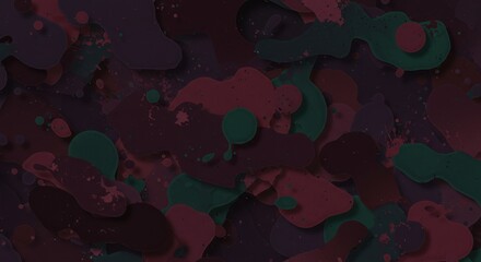 Abstract art Fluid shapes dark  moody tones create a unique visual texture depth and intrigue