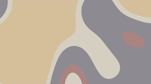Astratto, forme organiche, sfumature pastello