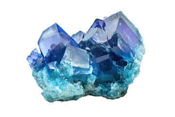 Obraz premium Stunning Blue Crystal Gemstone