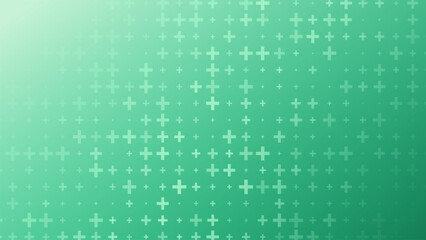 Healthcare Medical Plus Pattern. Mathematical Plus Symbols Pattern. Math Design Elements Background. Medical Tech Background. Vector Illustration.