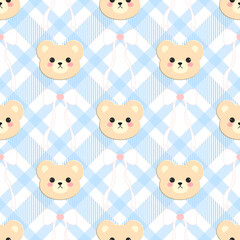 seamless pattern with baby toys