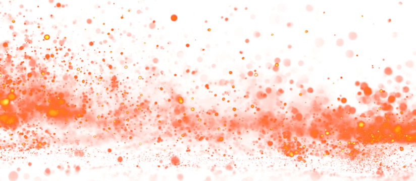 Flame effect PNG. Fire sparks on transparent background. Burning red hot sparks realistic fire flames. Flying up sparks, burning fire particles with smoke texture. Realistic flame effect.