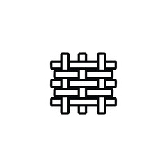 Woven Fabric Grid View Icon