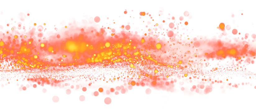 Flame effect PNG. Fire sparks on transparent background. Burning red hot sparks realistic fire flames. Flying up sparks, burning fire particles with smoke texture. Realistic flame effect.