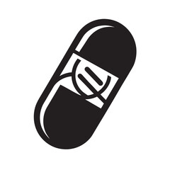 Personalized Nutrition Capsule Healthcare Vector