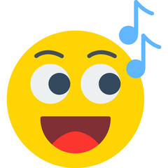 Singing Vector Icon Design