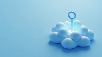 Cloud Computing Key Concept Illustration