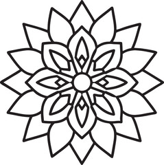 vector lotus flower
