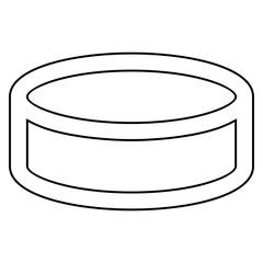 Hockey Puck Icon Line_1
