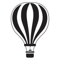 hot air balloon vector illustration
