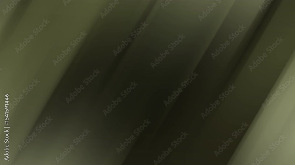 Poster dark green gradient video with diagonal motion blur. shades vary from deep olive to lighter greens. 