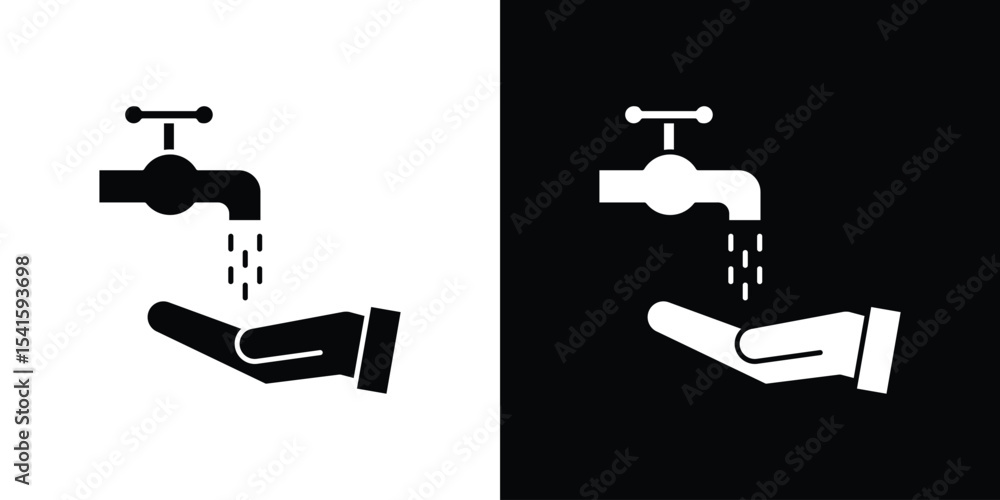 Poster ablution icon vector scalable graphics