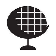 Lunar Regolith Solar Panel Illustration