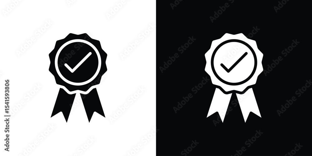 Poster accreditation icon vector scalable graphics