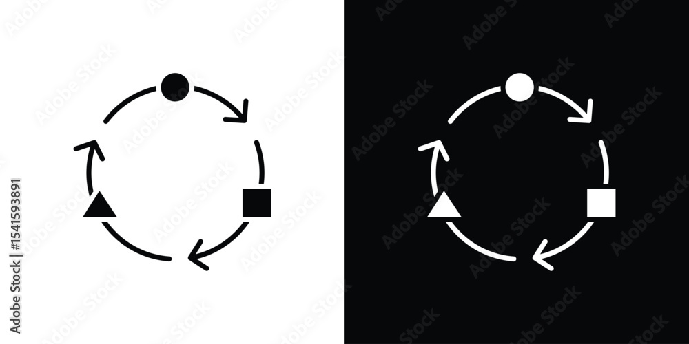 Poster Adaptation icon Vector scalable graphics