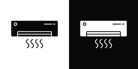Obraz premium Air conditioner icon Vector scalable graphics